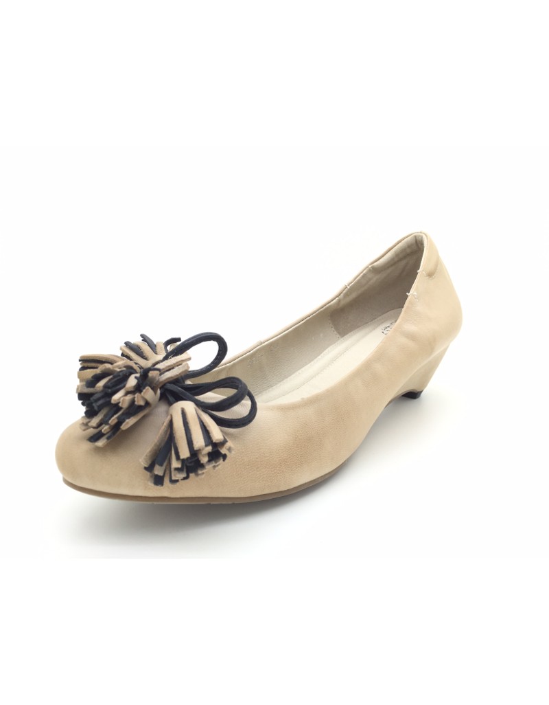 Beige hotsell low wedges